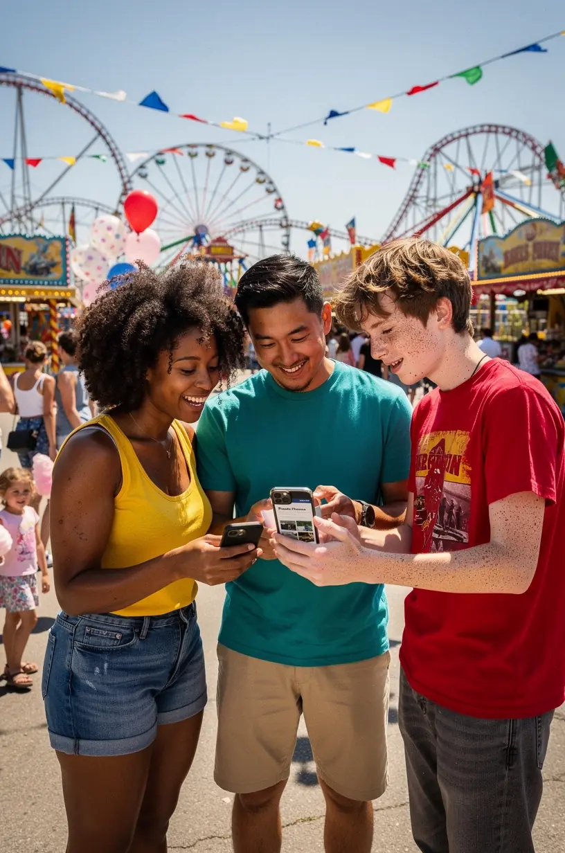 Community members discussing feedback impact on local insights